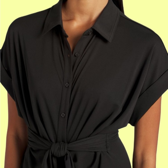 Steve Madden Black Midi Dress - Picture 4 of 7